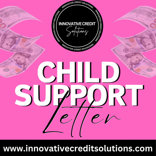 Child Support Letter